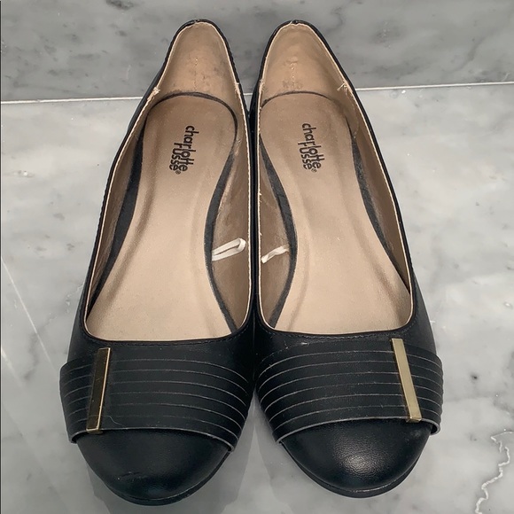 Black ballet flats - Picture 3 of 3